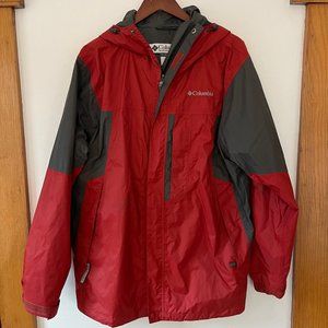 Columbia Lightweight Red Jacket.